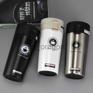 Thermoses HOT Premium Travel Coffee Mug Stainless Steel Thermos Tumbler Cups Vacuum Flask thermo Water Bottle Tea Mug Thermocup x0904