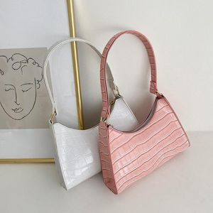 Вечерние сумки Модный дизайн Женская сумка Изысканная кожаная сумка через плечо Трендовая персонализированная подлокотник с узором крокодила