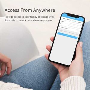 Kapı Kilitleri Bluetooth Silindir Kilidi TT Kilit Kilit Kart Biyometrik Elektronik Akıllı Kapı Kilidi Dijital Tuş Takımı Kodu Anahtarsız Kilit Ev Airbnb HKD230903