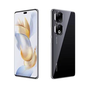 Original Huawei Honor 90 Pro 5G Mobile Phone Smart 16GB RAM 512GB ROM Snapdragon 8+ Gen1 200MP NFC 5000mAh Android 6.78" 120Hz Curved Screen Fingerprint ID Face Cell Phone