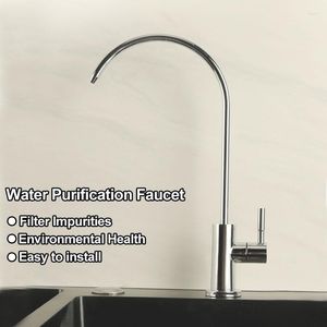 Kitchen Faucets Chrome Direct Drinking Water Filter Faucet Reverse Osmosis Sink Purifier Tap