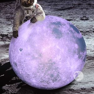 Inne imprezy imprezowe zaopatrzenie w fabrykę Sprzedaż sufitu Reklama Inflatible LED LED Moon Balon 230904