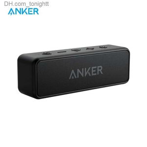 Portable Speakers Anker Soundcore 2 Portable Wireless Bluetooth Speaker Better Bass 24-Hour Playtime 66ft Bluetooth Range IPX7 Water Resistance Q230904