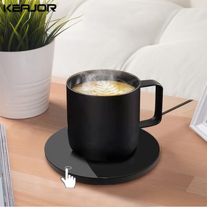 Other Kitchen Tools Coffee Cup Heater Mug Warmer USB Heating Pad Electic Milk Tea Water Thermostatic Coasters For Home Office Desk DC 5V 230901