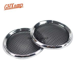 Portable Speakers Ghxamp 1 inch 2 inch Speaker Grill Mesh 36MM 50MM Mini Round Speaker Net LoudSpeaker Decorative Ring Cover 1 Pairs HKD230904