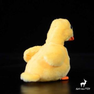 Doldurulmuş Peluş Hayvanlar Yaşam Gibi Ördek Bebek Sarı Ördek Peluş Oyuncak Yapay Hayvan Peluş Oyuncak Hediyesi 15cm Koleksiyon Oyuncak Simülasyon Bebek