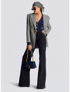 Balm1 2023 novo designer de estilo longo blazer women jackets femininos de melhor grau de blazer jaqueta de inverno jaqueta feminina jaqueta feminina gabinete de moda
