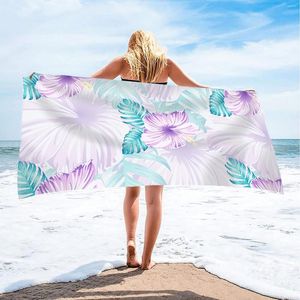 Towel Christmas Bathroom Sets Blue Microfiber Beach ULTRA LIGHT Bohemian African Pattern Bath Sand Proof Towels Oversized