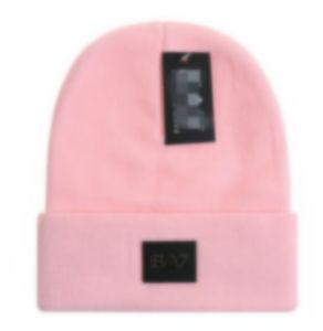 女性Ax Beanies Solid Color厚い暖かいスカルキャップ冬の温かい編み帽子