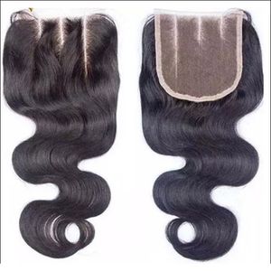 5x5 HD Lace Closure هندي الشعر البشري موجة الجسم 6x6 7x7