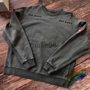 Men's Hoodies Sweatshirts Thick Batik Dark Gray CAVEMPT CE19AW Sweatshirts Crewneck Men Woman 11 Top Quality Wash CAVEMPT Cav Empt Hoodie J230904