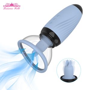 Vibrators Powerful Vacuum Suction Vibrator for Women Clitoris Stimulation Tongue Licking Sucking Female Sex Toys Adults 18 230904