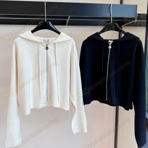 LOE Giacca da donna in lana Cappotto Felpe con cappuccio Allentato Manica lunga Crop Top Fitness Allenamento Felpe girocollo ad alta elasticità Palestra Corsa