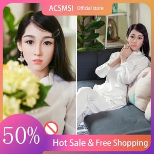 High Quality Silicone SexDoll Real Middle Breast pussy Adult Robot Lifelike tpe male toys Skeleton Full Love Big