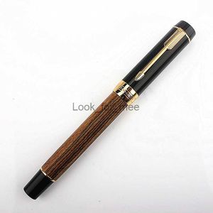 Ulepszona wersja Pensj w fontannie Jinhao 100 Mini Fountain Pen Nature Wooden EF/F/M NIB z konwertera Biuro Biuro Busines