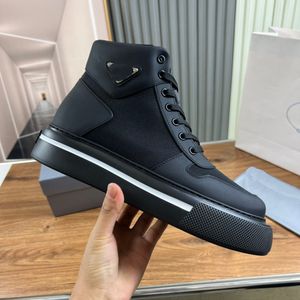 Varumärke Padx High Top Mens Boots spetsa upp ankelstövlar dansar utomhusskor storlek 38-45