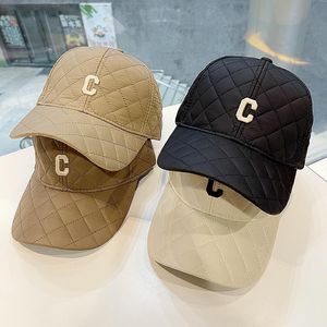 Boné de basquete chapéus de designer para homens mulheres casquette bordado chapéus peludo moda casual designer chapéus de sol para baixo chapéu de verificação de algodão para outono e inverno