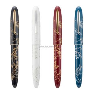 Fountain Pens Hongdian N23 Fountain Pen 2023 Rabbit Year Limited Carving EF/ Long Knife Medium Nib Writing Pen for Collection Gift HKD230904