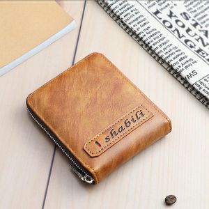 Wallets Classic Men's Wallet Short Retro Korean Version Multi-function Card Bag 2023 Young Compact Portable