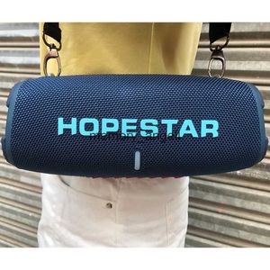 Portabla högtalare Caixa de som Hopestar H50 Portable Wireless Speaker High Power Music Box Outdoor Subwoofer TWS Powerful Party FM Radio Aux HKD230904