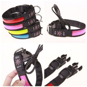 Dog Collars LEASHES KALUNG ANJING MENIALA LED KERAH LAMPU MALAM PENGISIAN DAYA USB FLASH DAPAT DISESUAIKAN UNTUK ITEM HEWAN PELIHARAAN BESAR MENENGAH KECIL 230904