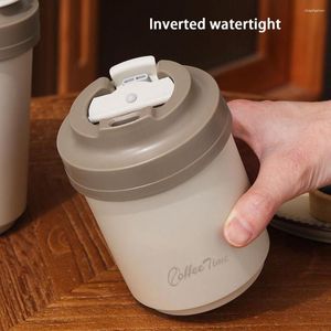 Mugs Coffee Cup Heat Insulation Mug European Style Drink Water Useful Stainless Steel Thermal
