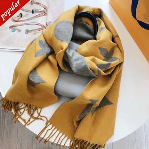 2023 Sciarpa Designer Cashmere Nuova moda Autunno/inverno Sciarpa scialle caldo Collocazione abbigliamento caldo S7