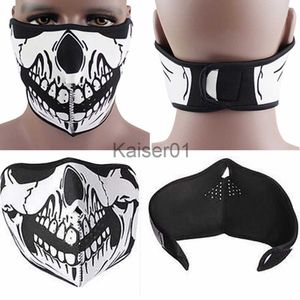 Kawałki rowerowe Maski 3 style Wysokiej jakości czaszka neoprenowa Nowa twarz Maska Mask Skibard Motorcycle Biker Protection 1pc x0904