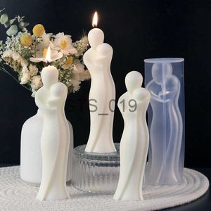 Other Health Beauty Items Hug Lover Portrait Candle Silicone Mold DIY Human Body Couples Mother Child Candle Making Craft Gifts Home Decor Accessories x0904