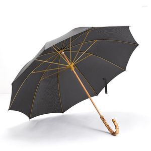 Parapluies japonais parapluie coupe-vent cadeau pour homme Transparent luxe Parasolka Damska articles ménagers