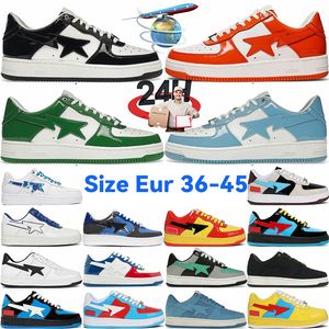 New Sta Running Shoes Sk8 Designer Camo Preto Branco Verde Vermelho Laranja Camuflagem Homens Mulheres Treinadores Esportes Sapatilhas Plataforma Clássica Sapato