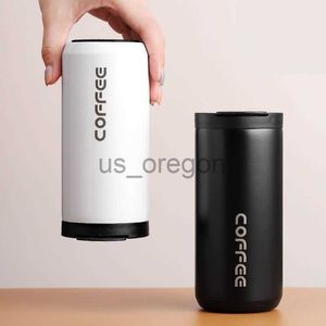 Tes 400ML Stainless Steel Coffee T Bottle Thermal Mug Leakproof Car Vacuum Flasks Coffee Cup Travel Portable Insulated Bottles x0904
