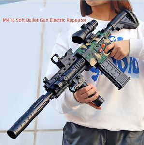 Gun Toys Toy Electric M416 Subhine Rifle Sniper Airsoft Crystal Bomb Water Ball Pistol Model for Adts Boys Birthday Presents CS DHGTZ