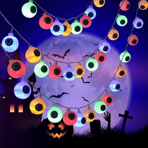 Halloween Decorations 3M 20 LED String Lights Timer Remote Battery 8 Modes Light Halloween Decor for Home Indoor Outdoor Halloween Party Supplies Garden Yard Tree