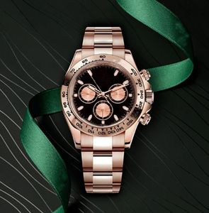 relojes aaa herrar lyxiga klockor automatisk mekanisk 2813 rörelse klockor rostfritt stål spänne stigande guld armbandsur luminous automatico armbandsur