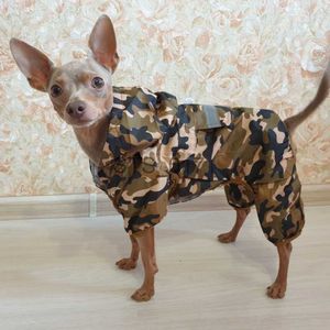 Köpek Giyim Moda Köpek Yağmur Penisi Su Geçirmez Köpek Köpek Köpek Yağmur Ceket Kapşonlu Yansıtıcı Yağmur Palto Köpek Kostümleri Kamuflaj Kıyafetleri X0904