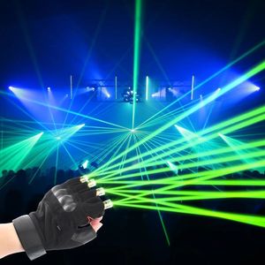 Other Event Party Supplies Laser Finger Light Meteor Luminous Gloves Flashlight Outdoor Survival Path Guide Stage Lighting for Hiking DJ Club 230901