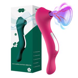 Vibratori Succhiatore Vibratore per Donne 10 Velocità Vibrazione Capezzolo Femminile Succhia clitoride Pompa G Spot Stimolazione del Clitoride Giocattoli del sesso Adulti 230904