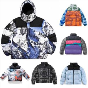 Męska czarna kurtka wyściełana bawełniana bawełniana odzież krocza streetwear klasyczny powłok startowy edycja haftowane litery Patchwork Christmas Puffer kurtki3flf