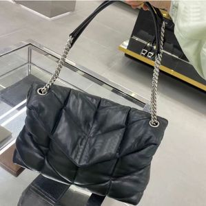 Tasarımcı Çanta Tasarımcı Kadın Çanta Crossbody Çanta Omuz Çantası Tasarımcı Çanta Lou Puffer Çanta Zincir Çantası