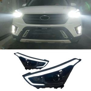 Hyundai IX25 2014-20 için araba stil far