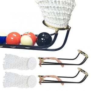 Billiard Accessories 6 Pcs Professional Billiards Table Pocket Rail Slide Track with Net Bags Snooker Pool Table Accessories 230901