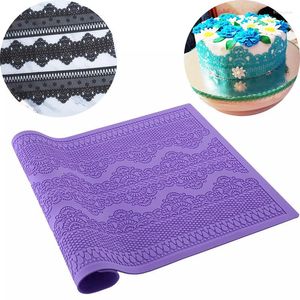 Baking Moulds Silicone Foldable Nail Art Table Mat Pad Hand Pillow Cute Dot Lace Design Washable Beauty Care Salon Equipment Manicure Tools