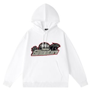 Tasarımcı Hoodie Erkek Hoodie Erkek Tasarımcı Sweatshirts Baskı Mektubu Lüks Siyah ve Beyaz Gri Gökkuşağı Renkli Yaz Sporları Moda Pamuk Kablo Üst Sweater Hoody