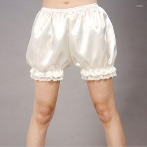 Shorts femininos 2023 calças curtas mulheres elasticidade bloomers laço arco bonito lanterna estilo abóbora respirável verão moda