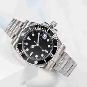 Glide Lock Luxury Ceramic Bezel Sapphire Men Watch 2813 Mechanical Automatic Movement SS Fashion Watch Mens Designer Watches Wristwatches AAA 2033New Gcnb