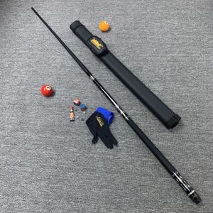 Biljard Cues Black Technology Carbon Surface Medium Head Black åtta stora huvudet American Nine Ball Billiards Club 13mm Billiards Club 230901