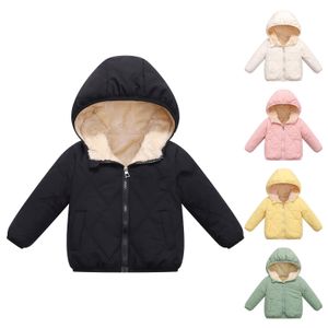 Jackets Baby Girls Winter Coats Toddler Outerwear Snow Infant Boys Warm Clothes Light Size 4t 230904