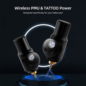 Macchinetta per tatuaggi Mini Wireless Power Paint 1500Mah Ricarica rapida per connettore RCA professionale Pistola PMU 230904