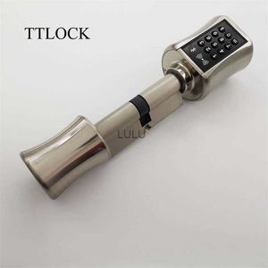 Door Locks TTLock Lock Cylinder Phone Control Smart WIFI Electronic Password Keypad RFID Card Keyless EU HKD230904